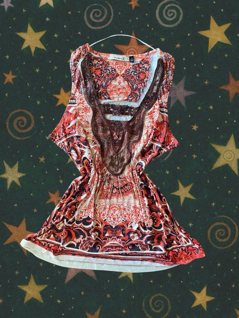 Boho Embellished Tank Top